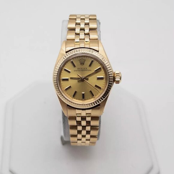 Rolex Accessories - Rolex Ladies 18k Solid Gold Watch